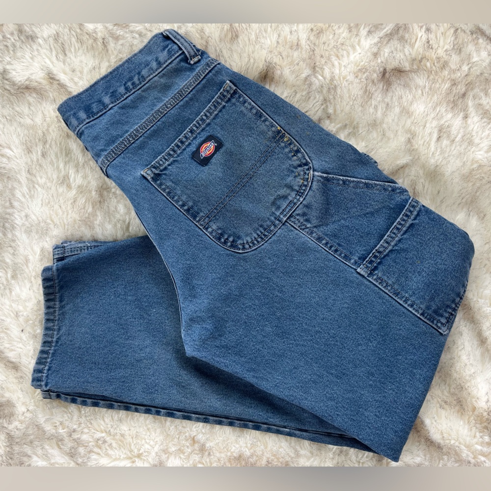 Dickies Medium Wash Workwear Carpenter Denim Jeans